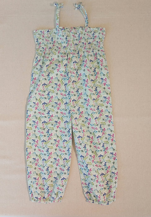 BOUT'CHOU Baby Girl Printed Strappy Jumpsuit