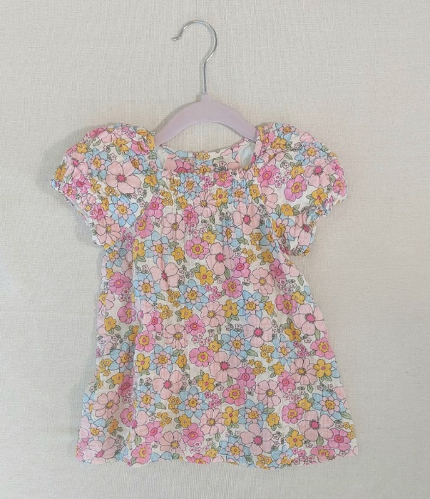 ZARA Baby girls’ short-sleeve floral dress
