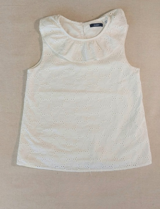 OKAIDI Girls’ lace sleeveless blouse