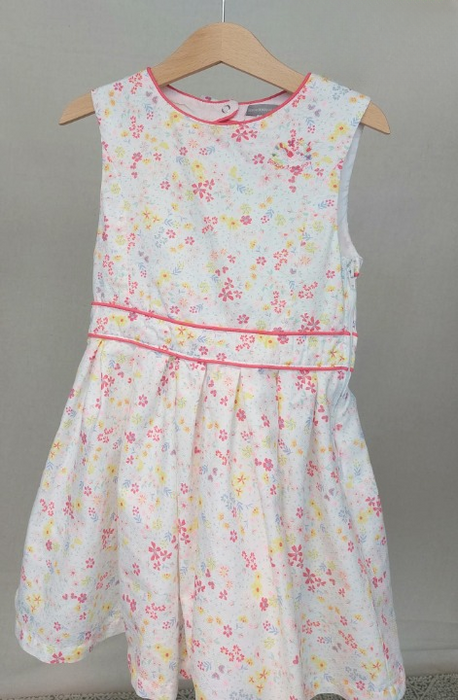 SERGENT MAJOR Girls’ elegant sleeveless printed dress