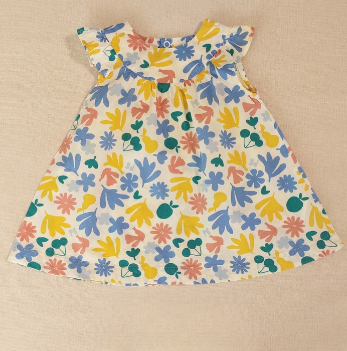PETIT BATEAU Baby girls’ printed summer dress
