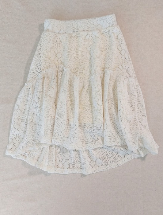 ZARA Girls’ lace midi skirt