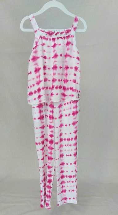 IKKS Girls’ chic tie-dye jumpsuit
