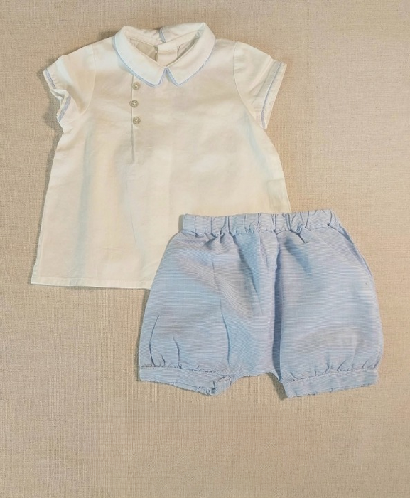 TARTINE ET CHOCOLAT Baby luxury summer shirt and shorts set